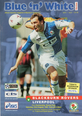 Match programme